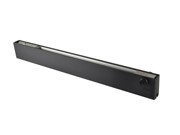 Bottom Locking Hyraulic Rail in Matt Black